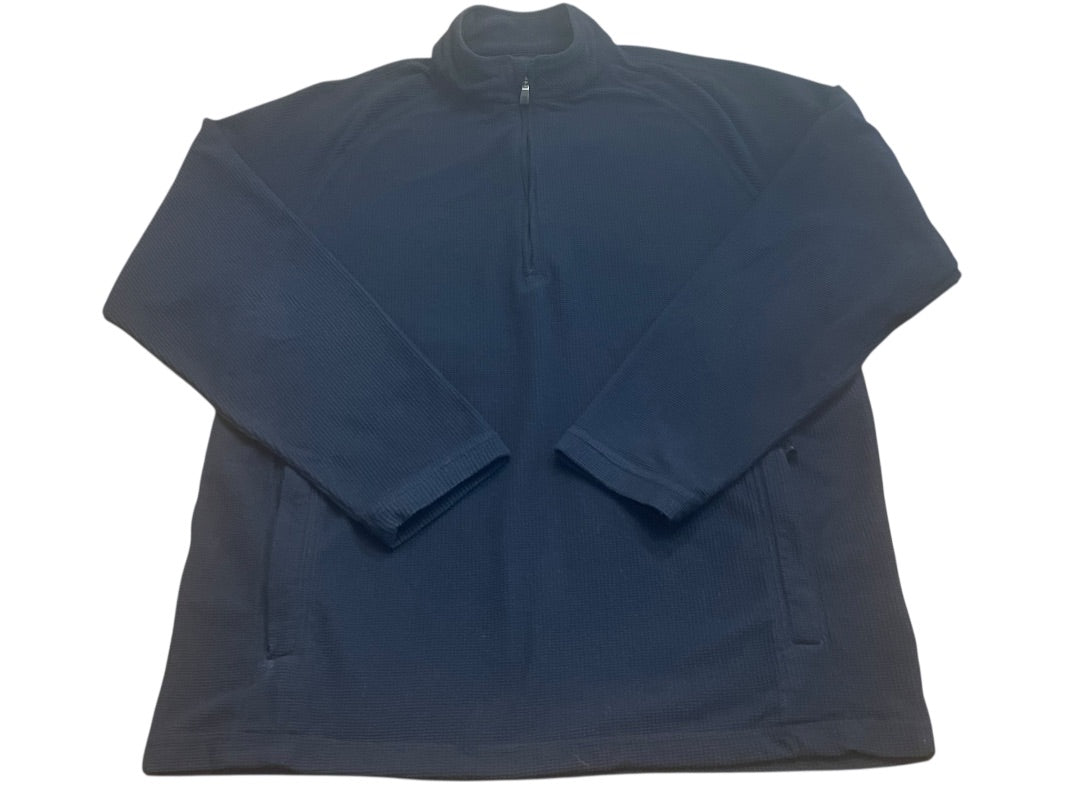 Large Adidas Climawarm 3/4 Zip Mens Pull Over Thermal Shirt Navy Blue