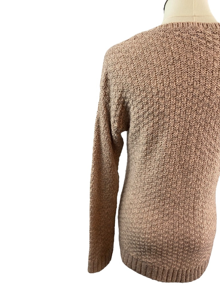 XS The Limited Women's Pink Marled Knit Sweater Pullover Wool Blend