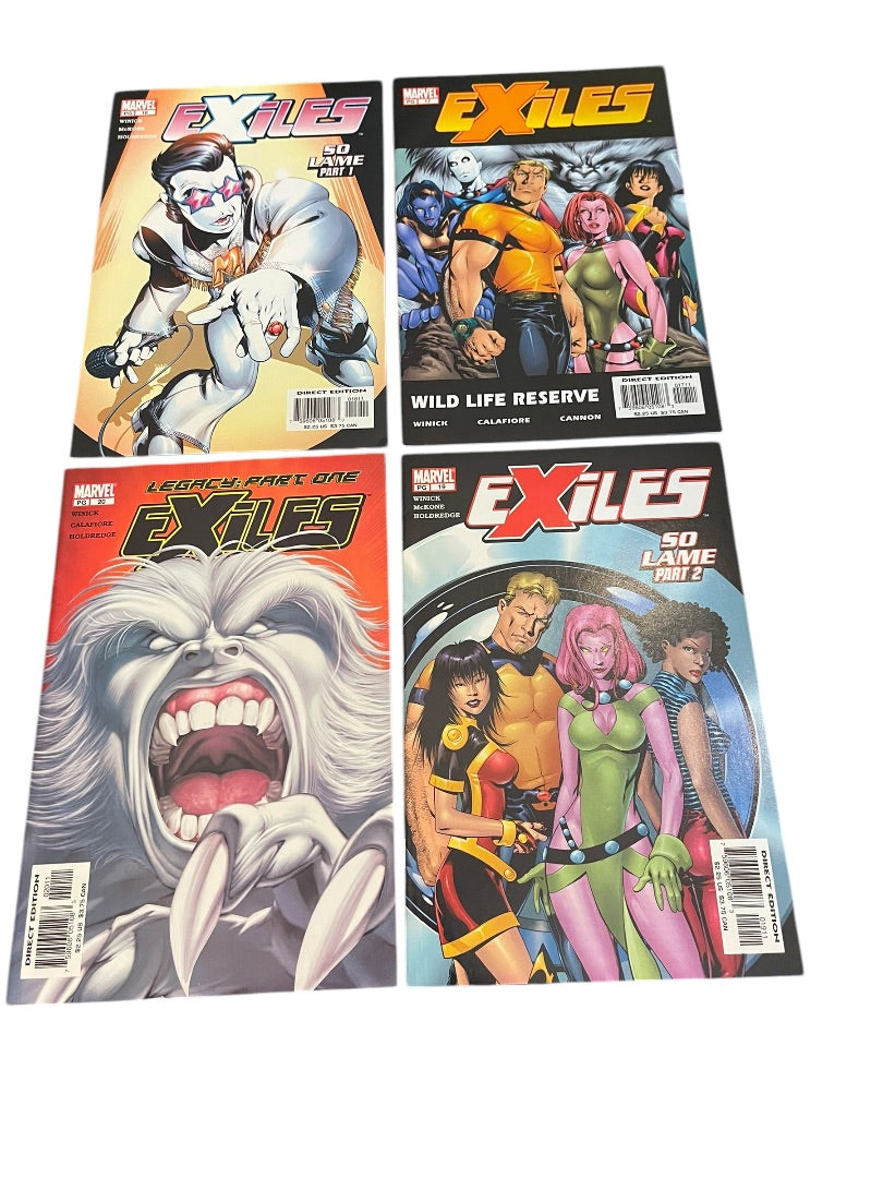 Marvel Exiles #17-29 Winick Clalfiore Cannon Walker Coleby Austen Henry Morales