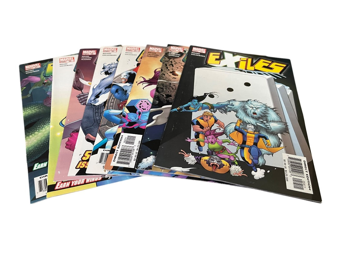 Marvel Exiles #47-54 Bedard Sakakibara Calafiore McKenna