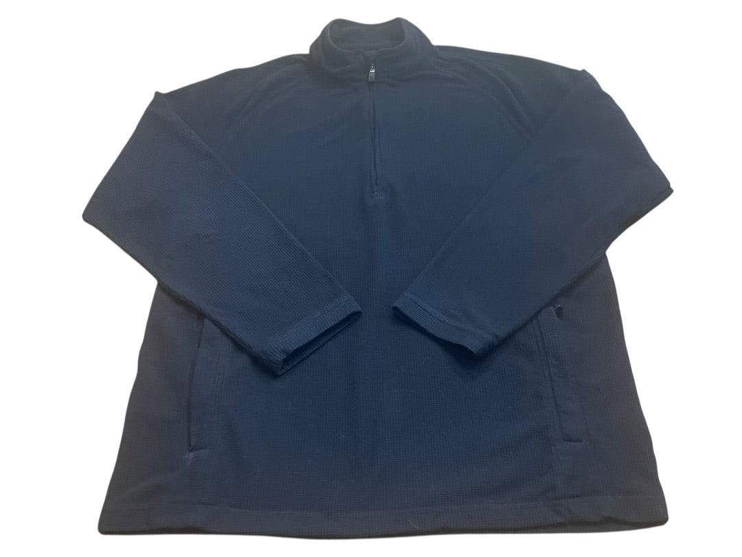 Large Adidas Climawarm 3/4 Zip Mens Pull Over Thermal Shirt Navy Blue