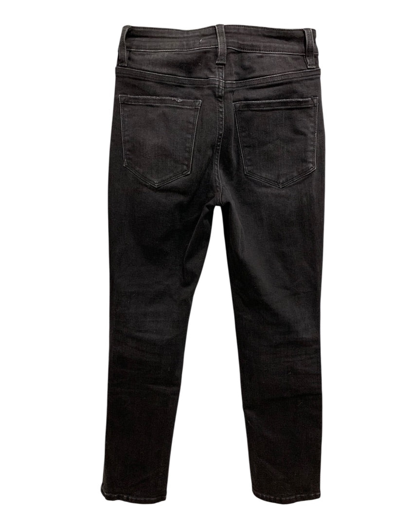Size 25 Vervet Womens Black Skinny Jeans Stretch Denim 28" Inseam