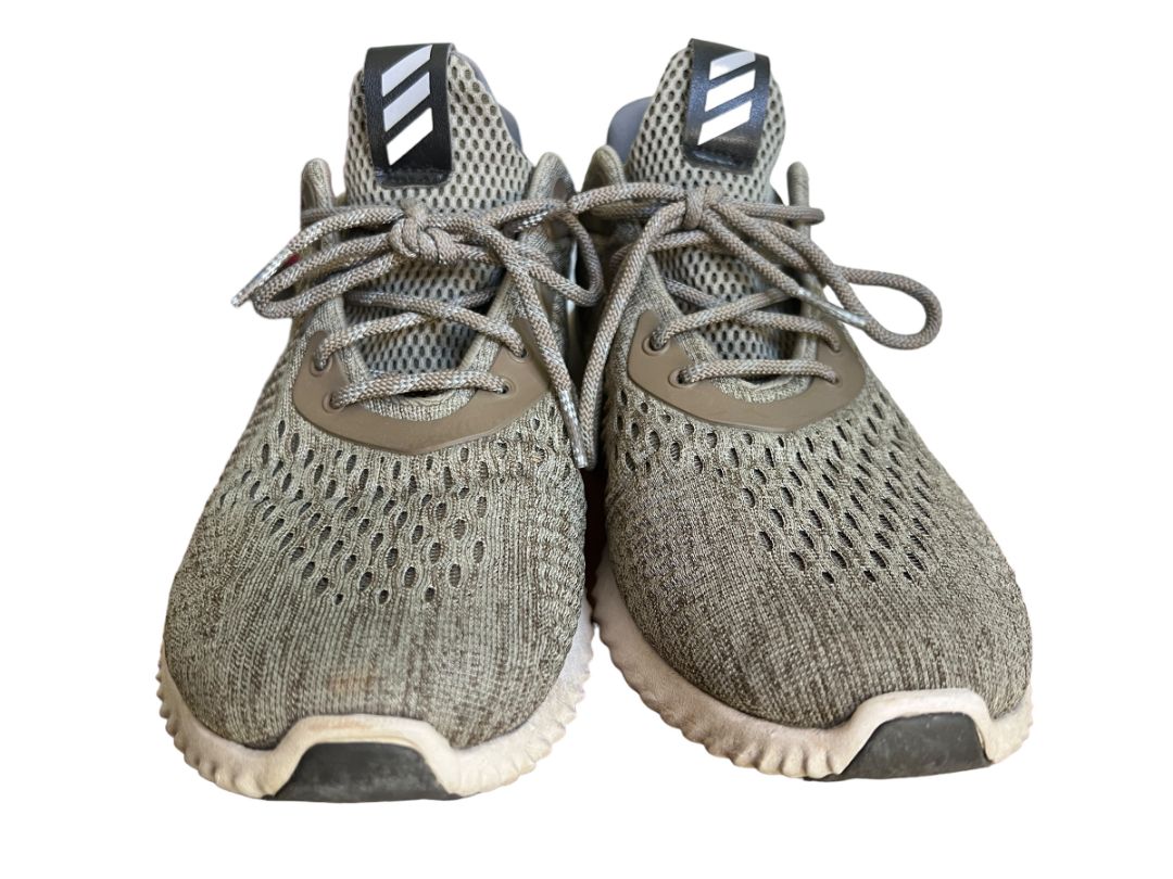 Size 8 Adidas Womens Alphabounce Sneakers Green Running Shoes BW1191