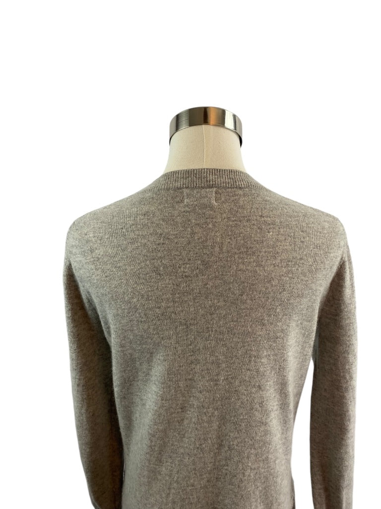 XS J.Crew Women's Wool Blend Tunic Sweater Gray Round Neck AC624