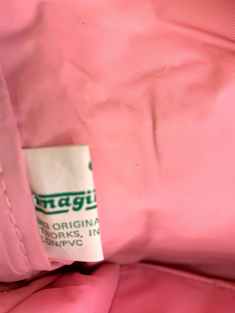 Imaginings 3 Vintage 1983 Kids Pink Backpack Puppy