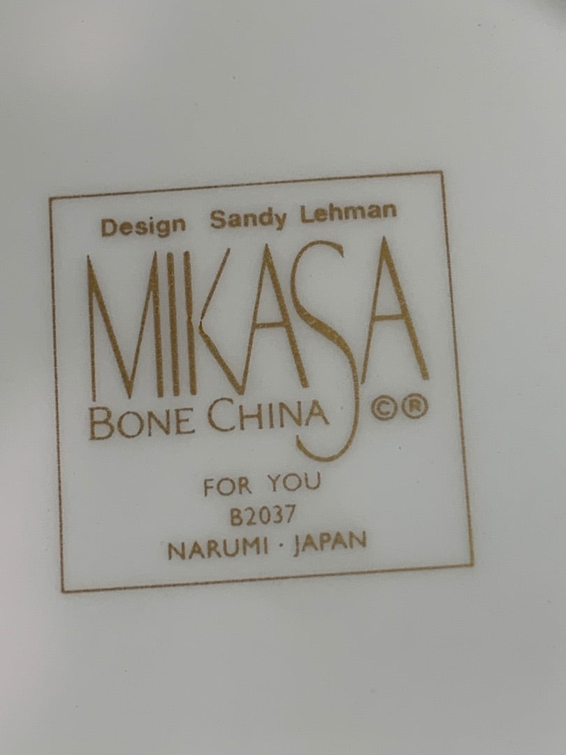 Mikasa Bone China For You Trinket Dish Sandy Lehman Teddy Bear