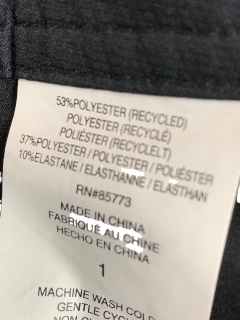 Size 1 O'Neill Saltwater Solids Junior Womens New Black Board Shorts Hyperfreak