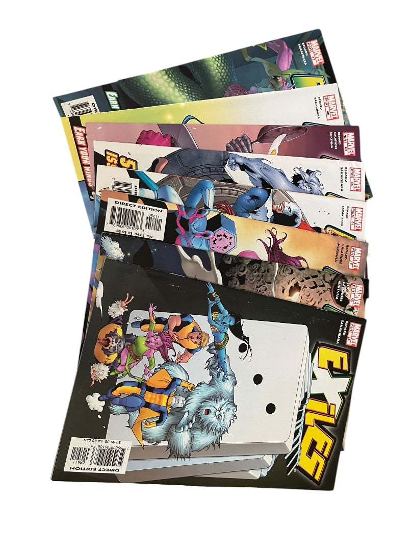 Marvel Exiles #47-54 Bedard Sakakibara Calafiore McKenna