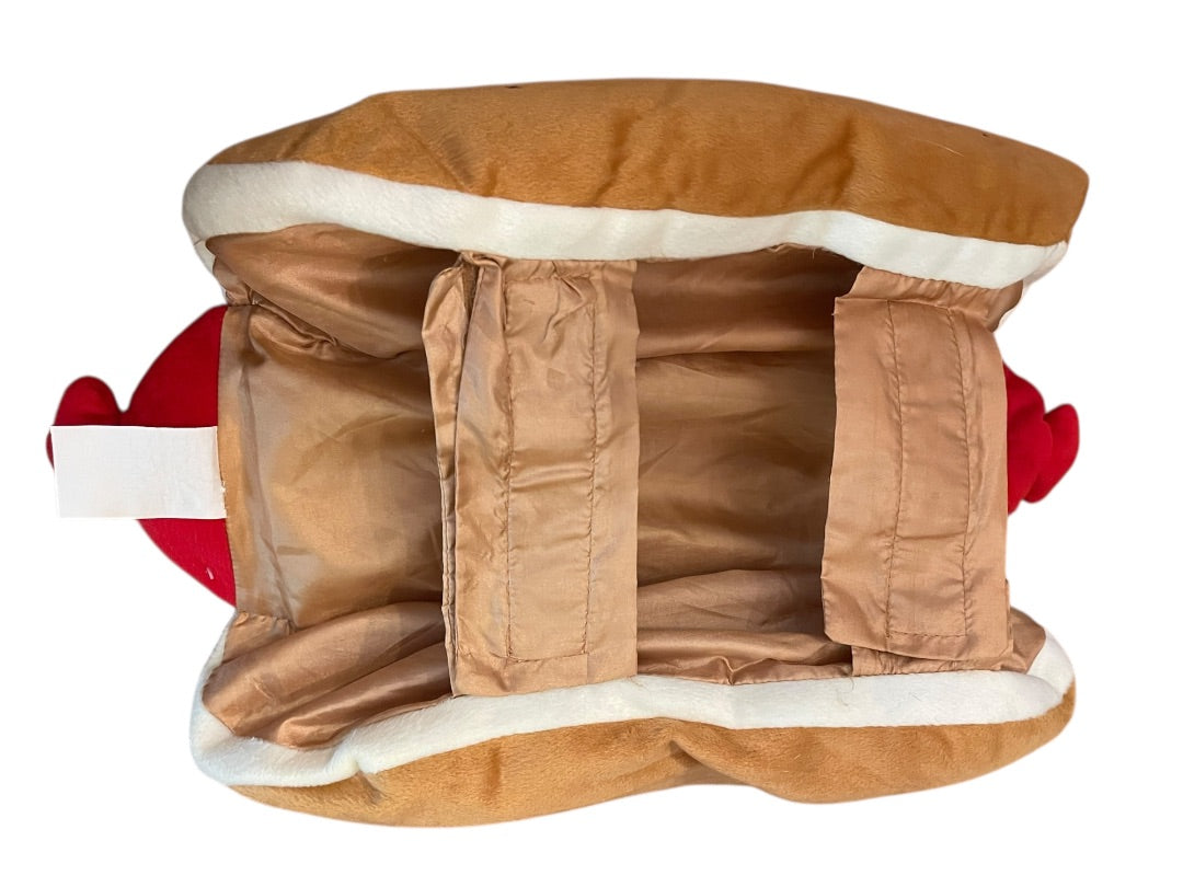 Hotdog In Bun Dog Halloween Costume Velcro Adjustable Medium