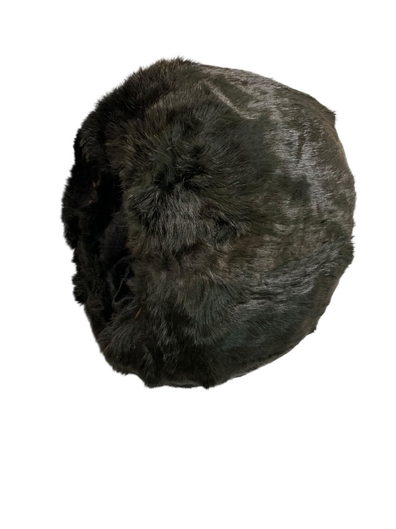 1960s Fur Muff Warm Winter Vintage Hand Warmer 12 Inch