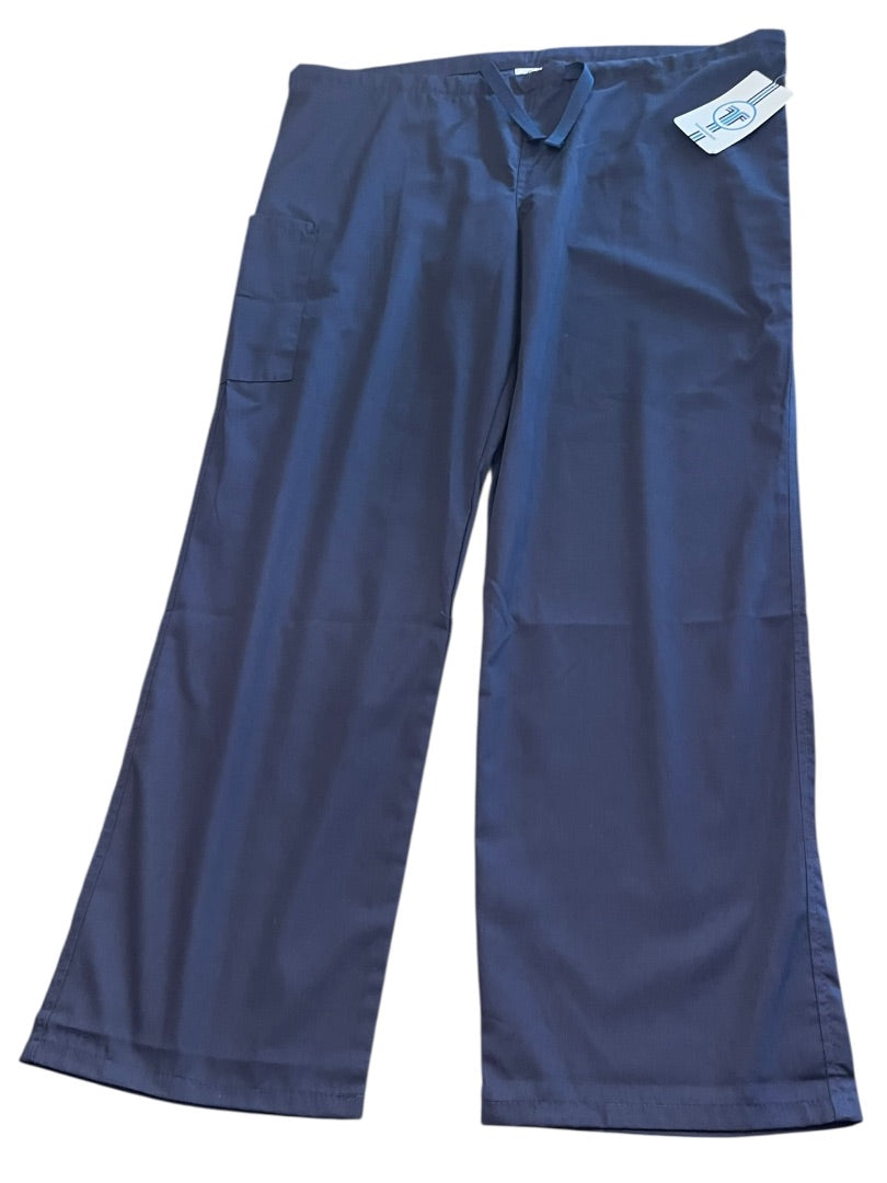Medium White Swan Fundamentals Unisex Scrub Pants New Navy Blue