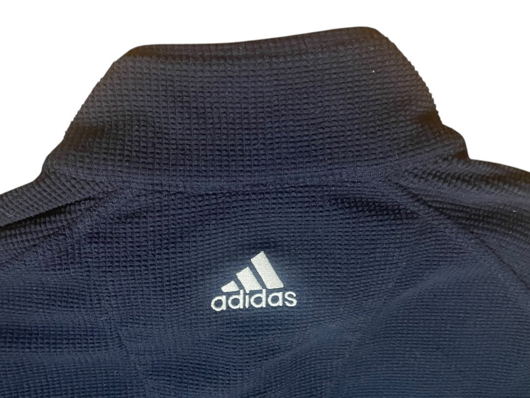 Large Adidas Climawarm 3/4 Zip Mens Pull Over Thermal Shirt Navy Blue