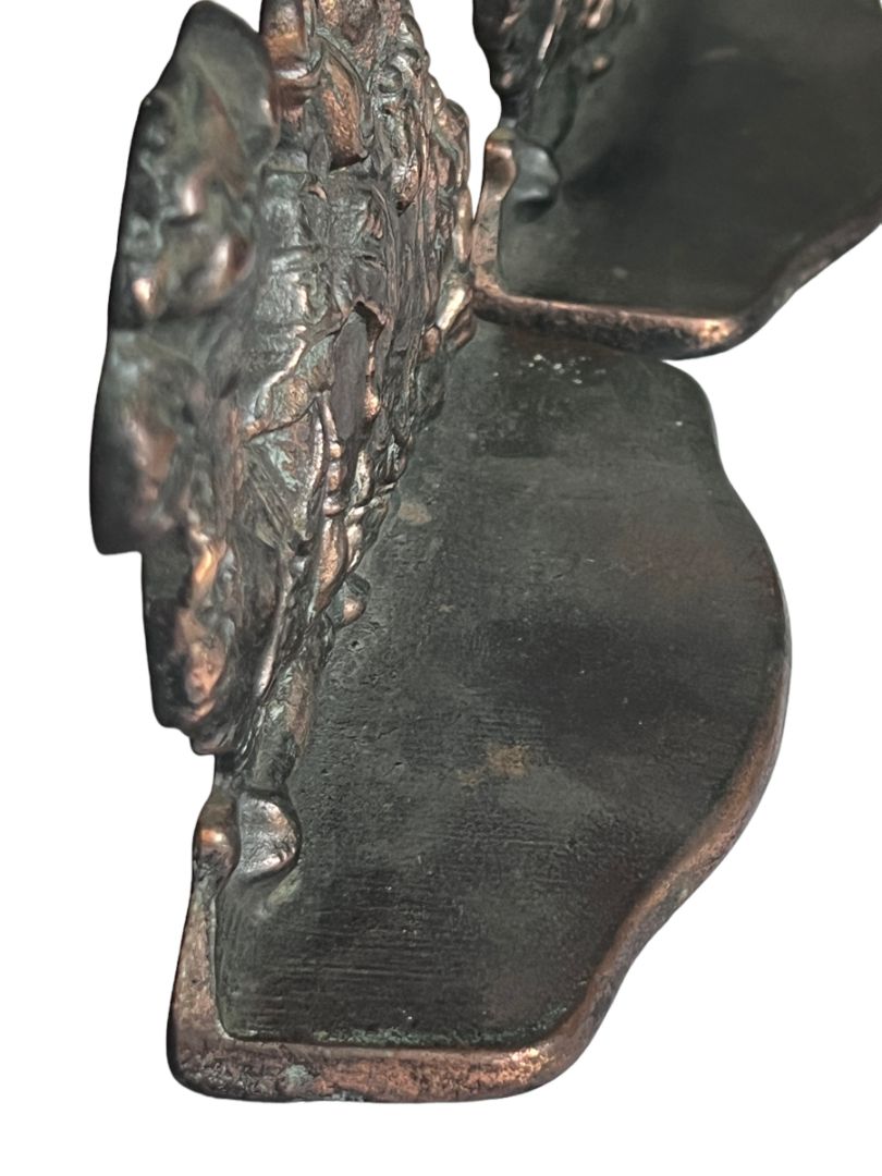 Egyptain Camels Copper Color Iron Camel Bookend The Conn Foundry