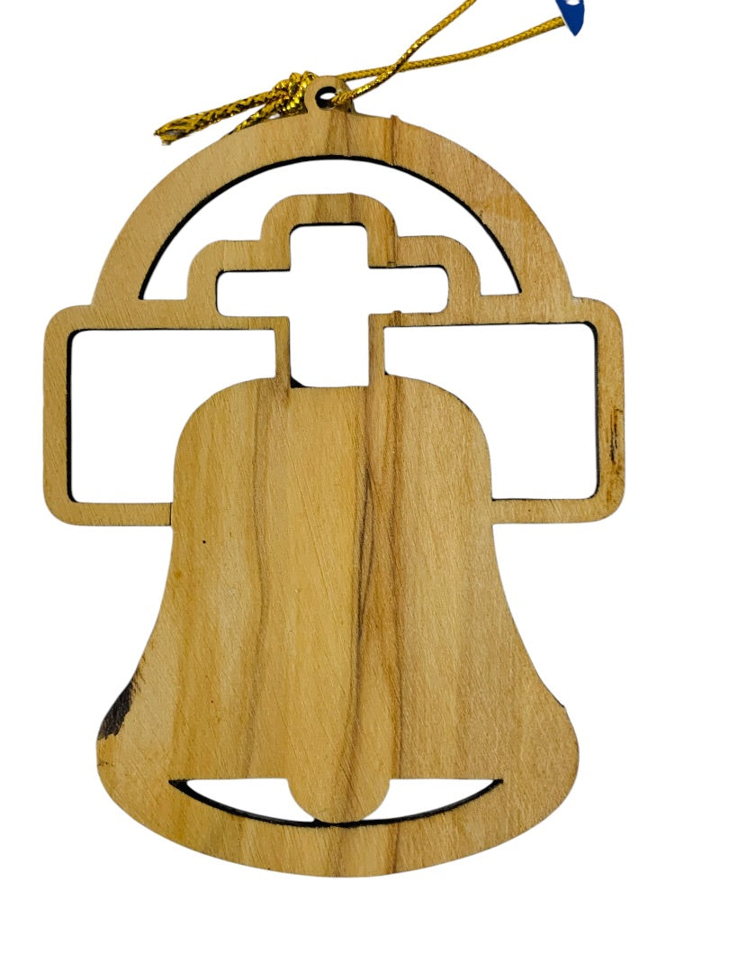 Olive Wood 2015 Philadelphia World Meeting of Familes Ornament