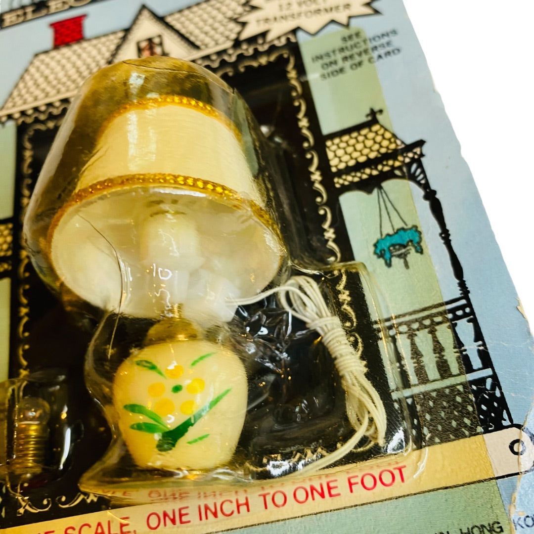 Vintage Dollhouse Miniatures Electric Lamp 1:12 Scale Spare Bulb