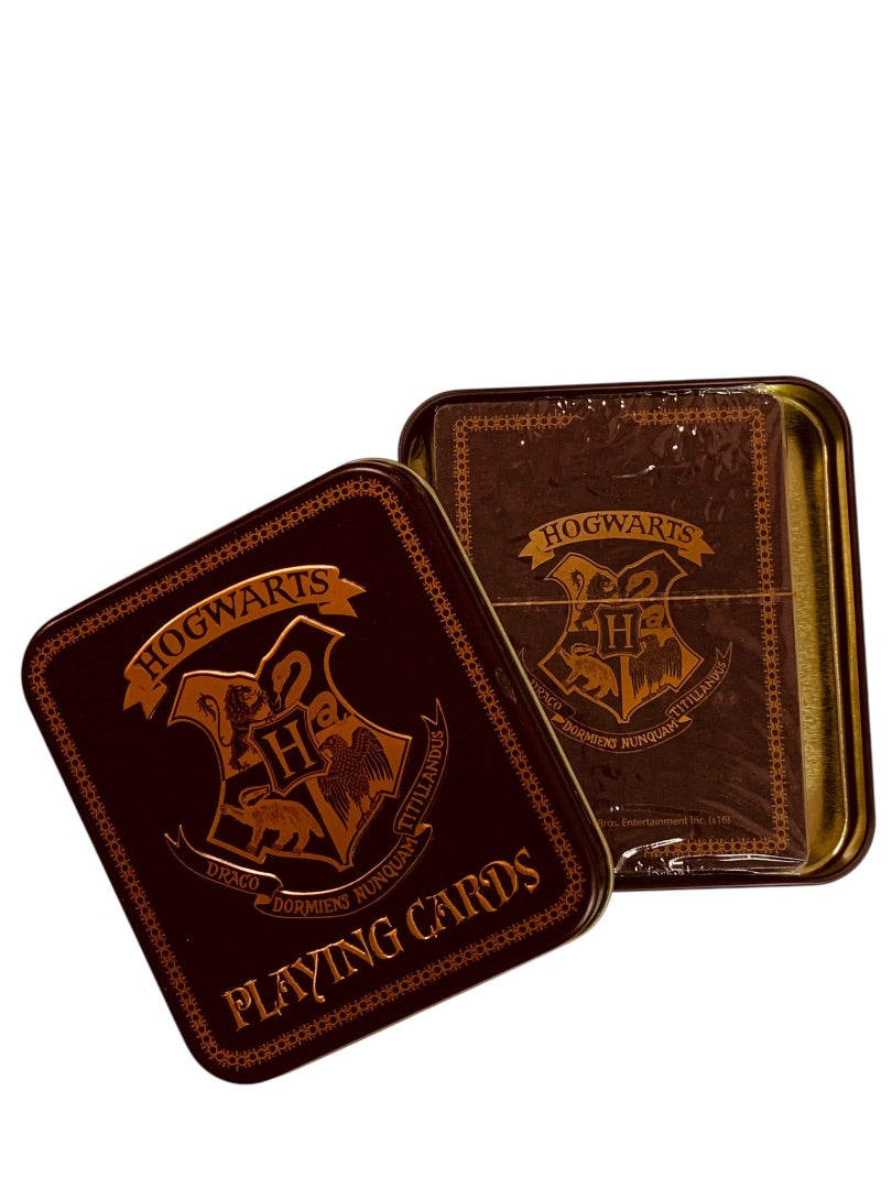 Hogwarts Harry Potter New Sealed Playing Cards in Tin Paladone