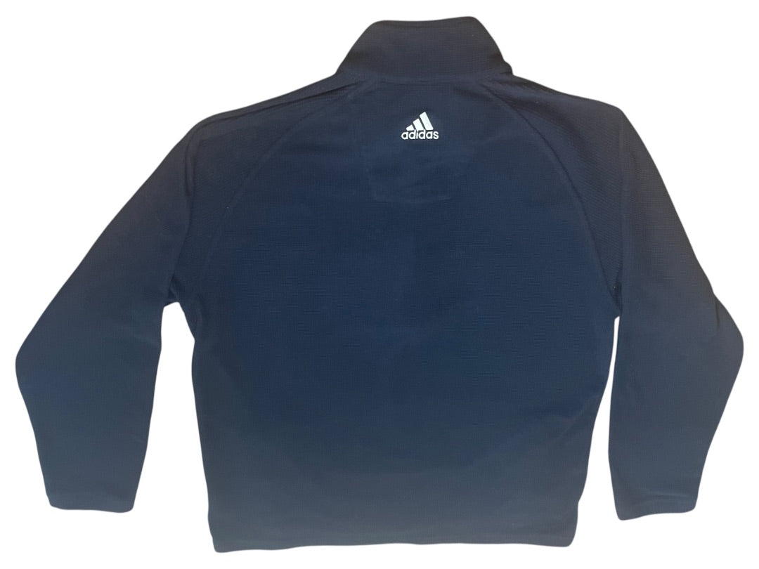 Large Adidas Climawarm 3/4 Zip Mens Pull Over Thermal Shirt Navy Blue
