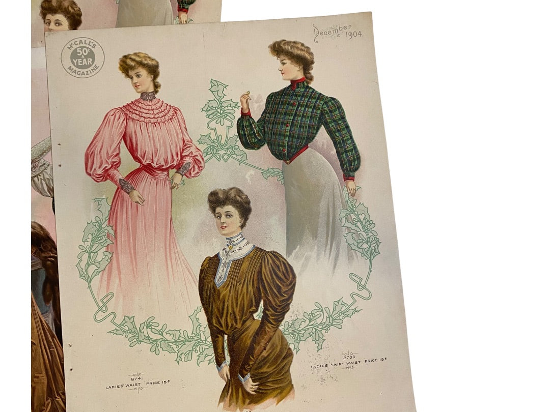 The Standard Designer Antique Ephemera McCalls Advertisements Junk Journal