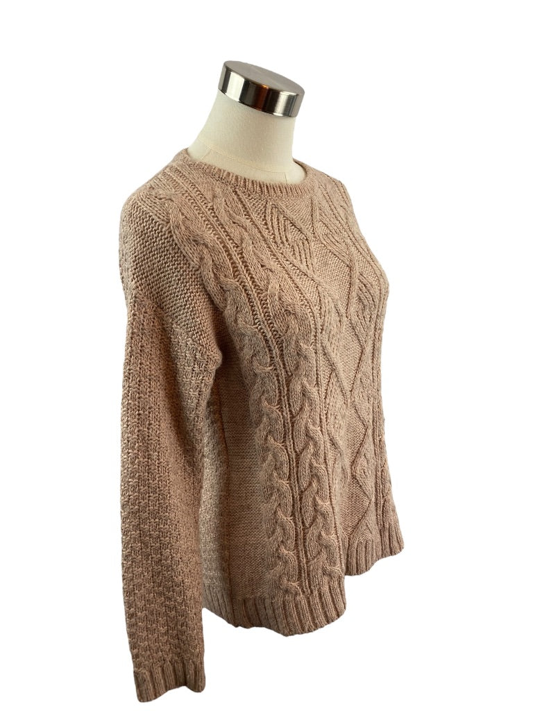 XS The Limited Women's Pink Marled Knit Sweater Pullover Wool Blend