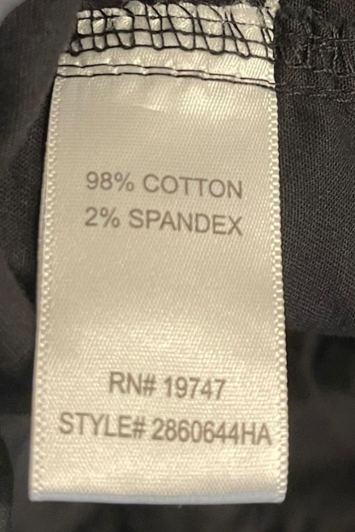 Size 16 Land 'N Sea Womens Pull On Black Shorts Elastic Drawstring Pockets