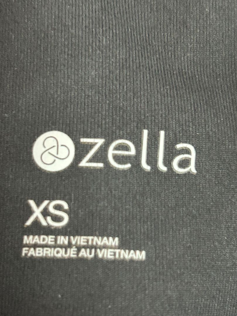 Size XS Zella Leggings Womens Charcoal Gray Activewear 30" Inseam