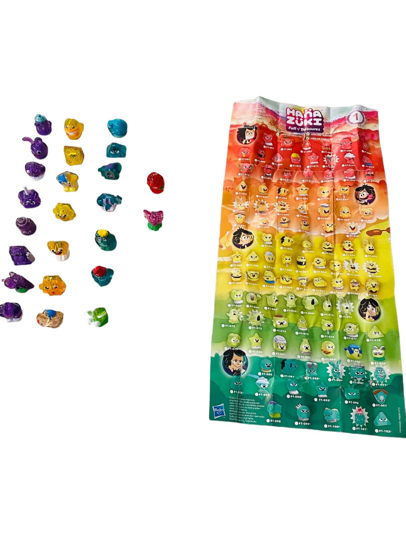 Hasbro 2016 Lot of 29 Hana Zuki Full of Treasures Figurines Collection 1 Charms Figures