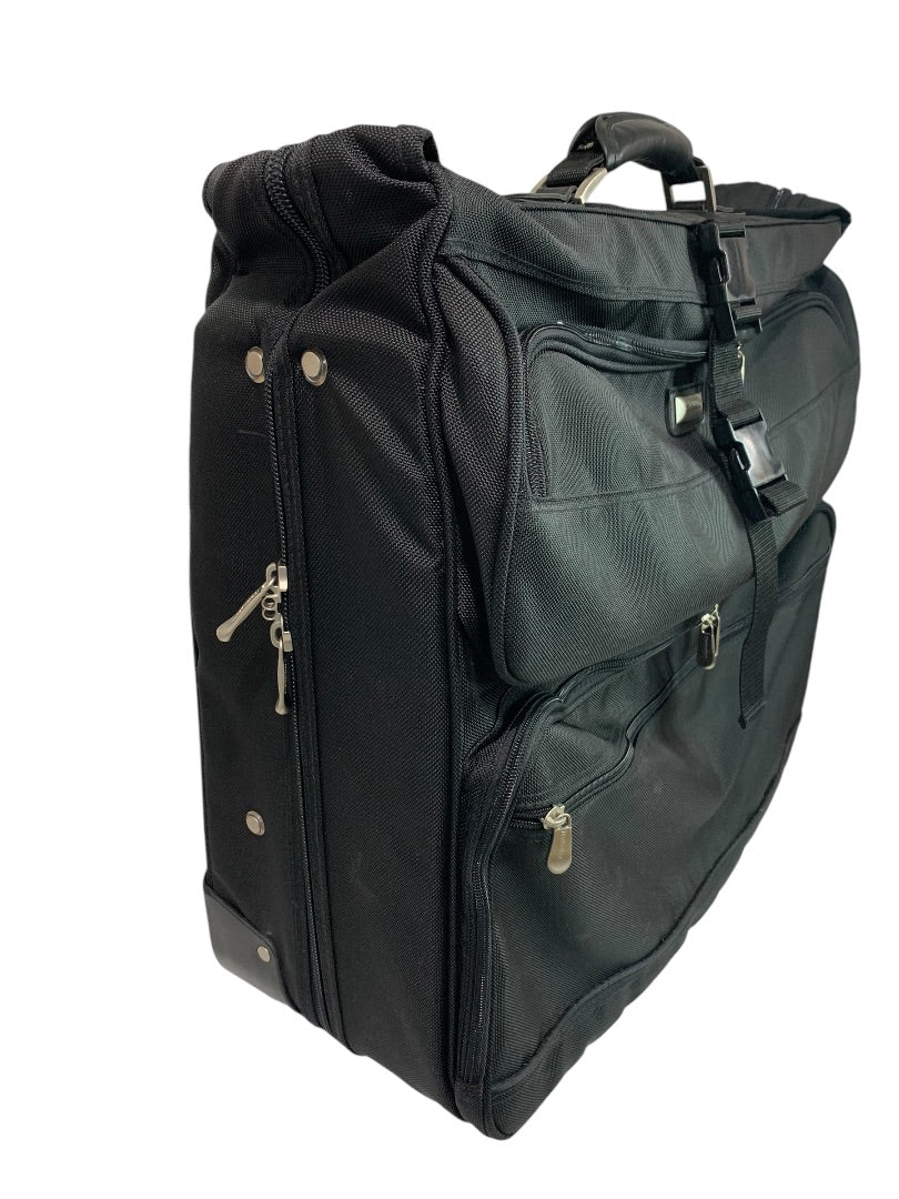 Destinations Black 46" Wheeled Garment Bag Luggage Travel 980842L