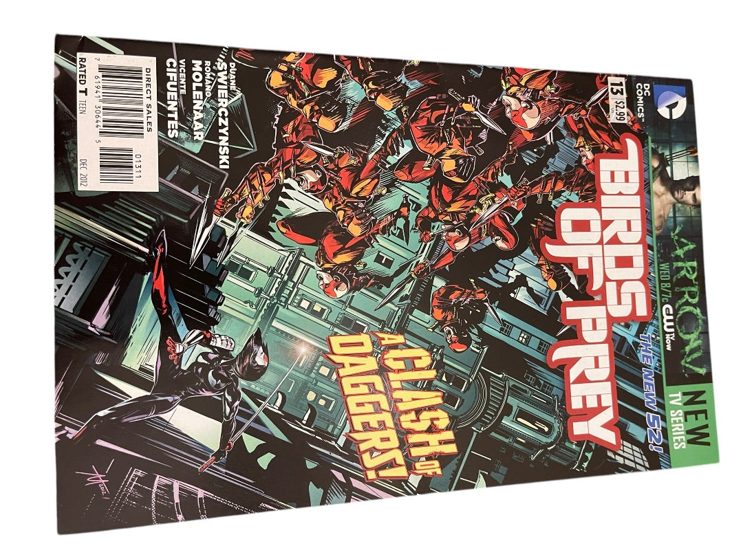 DC Comics Birds of Prey #13 A Clash of Daggers 2012 Comic Books