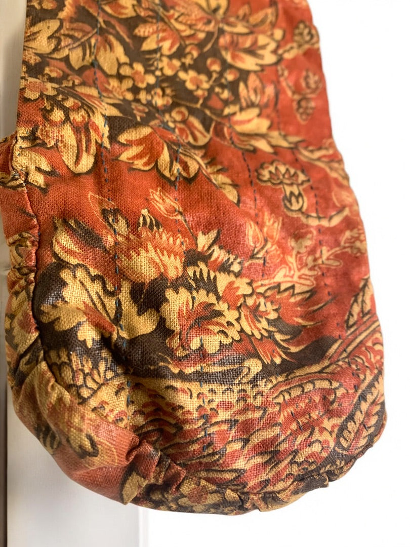 Vintage Pocket Accessory Removable Button Closure Handmade