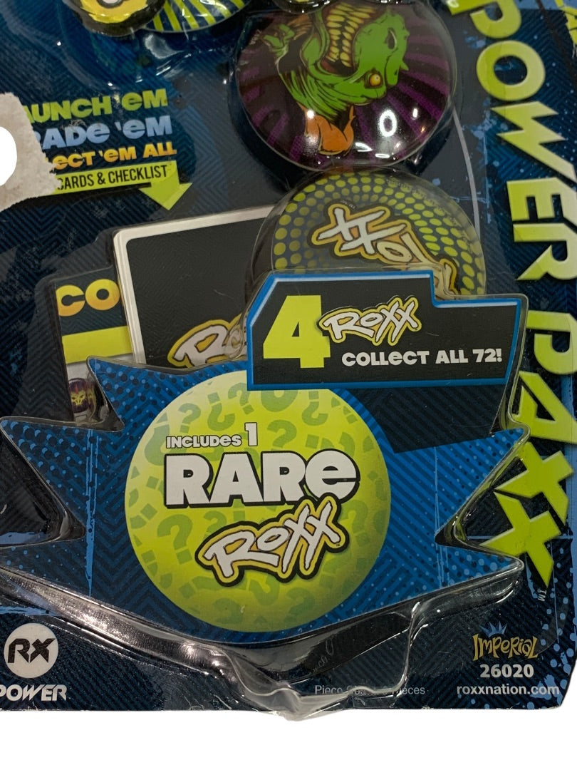 Roxx Classic Power Paxx Series One New Sealed Pack of 4 One Rare