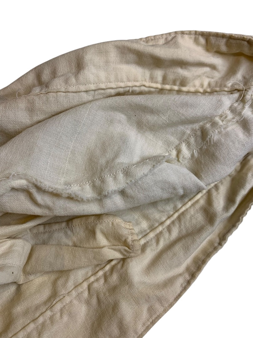 Victorian Era Bonnet Womens Muslin Hat Traditional 1800s