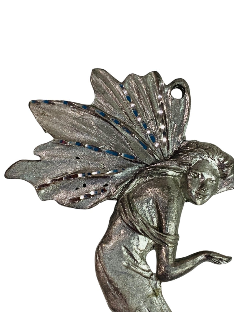 Spoontiques Pewter Ornament Suncatcher Prism Fairy 3"
