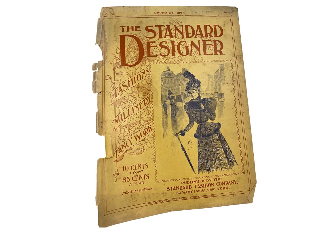 The Standard Designer Antique Ephemera McCalls Advertisements Junk Journal