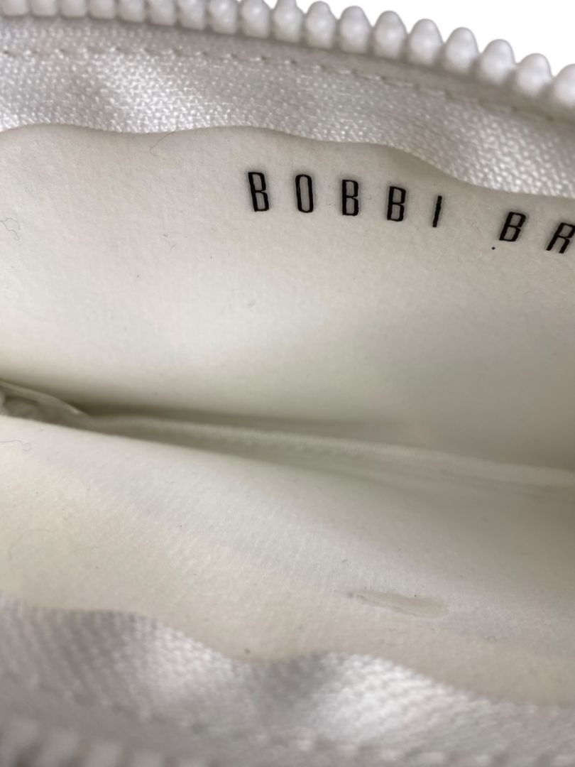 Bobbi Brown Zip Top Cosmetic Travel Bag Blue Eyes Eyelashes 8" x 4"