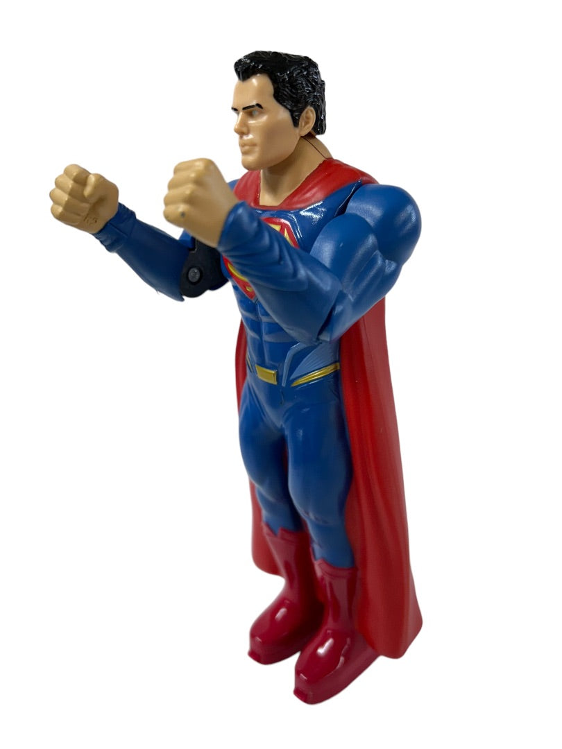 Superman S16 Action Figure Rock Em Sock Em Game Head Arms Move DC Comics