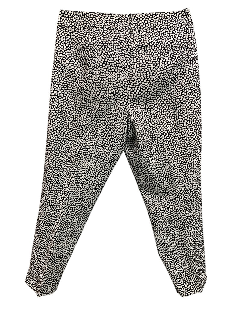 Size 14 Lane Bryant Womens Print Dress Pants The Modernist Collection 24" Inseam