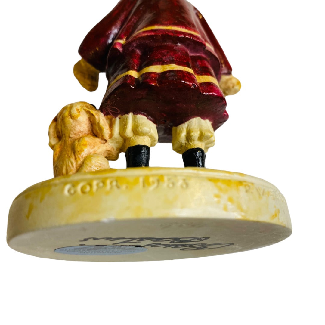 Sebastian Miniatures Figurine Speak for It Signed 4 Inch Boy Dog
