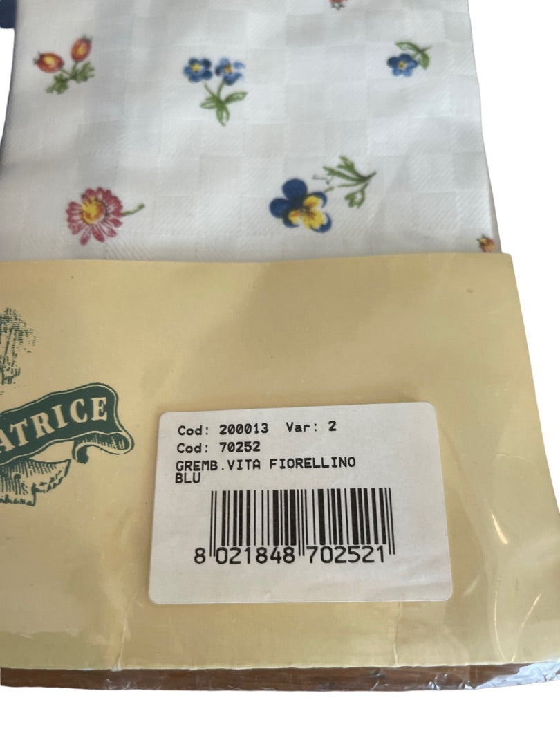 La Casa Di Beatrice Firenze Floral Waist Apron New Pockets