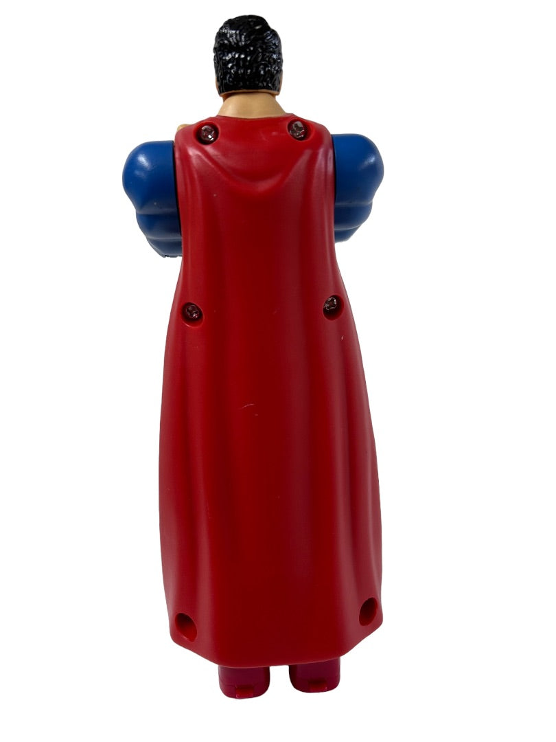 Superman S16 Action Figure Rock Em Sock Em Game Head Arms Move DC Comics
