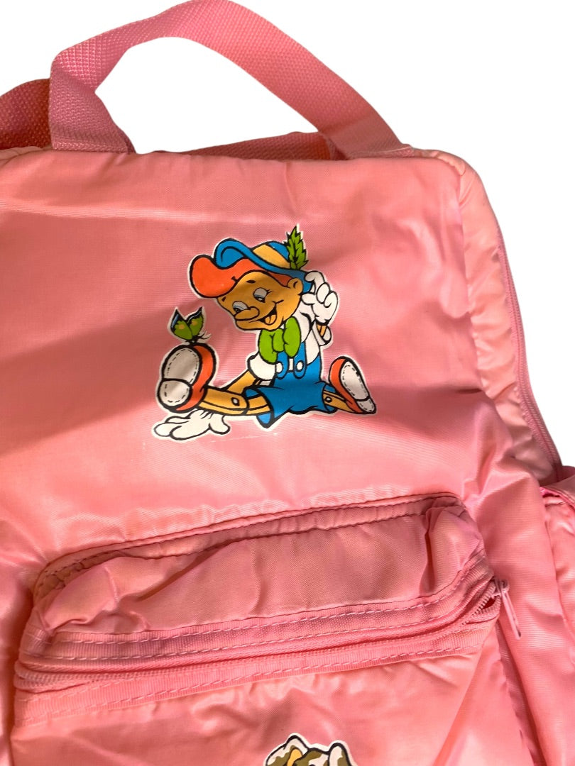 Imaginings 3 Vintage 1983 Kids Pink Backpack Puppy