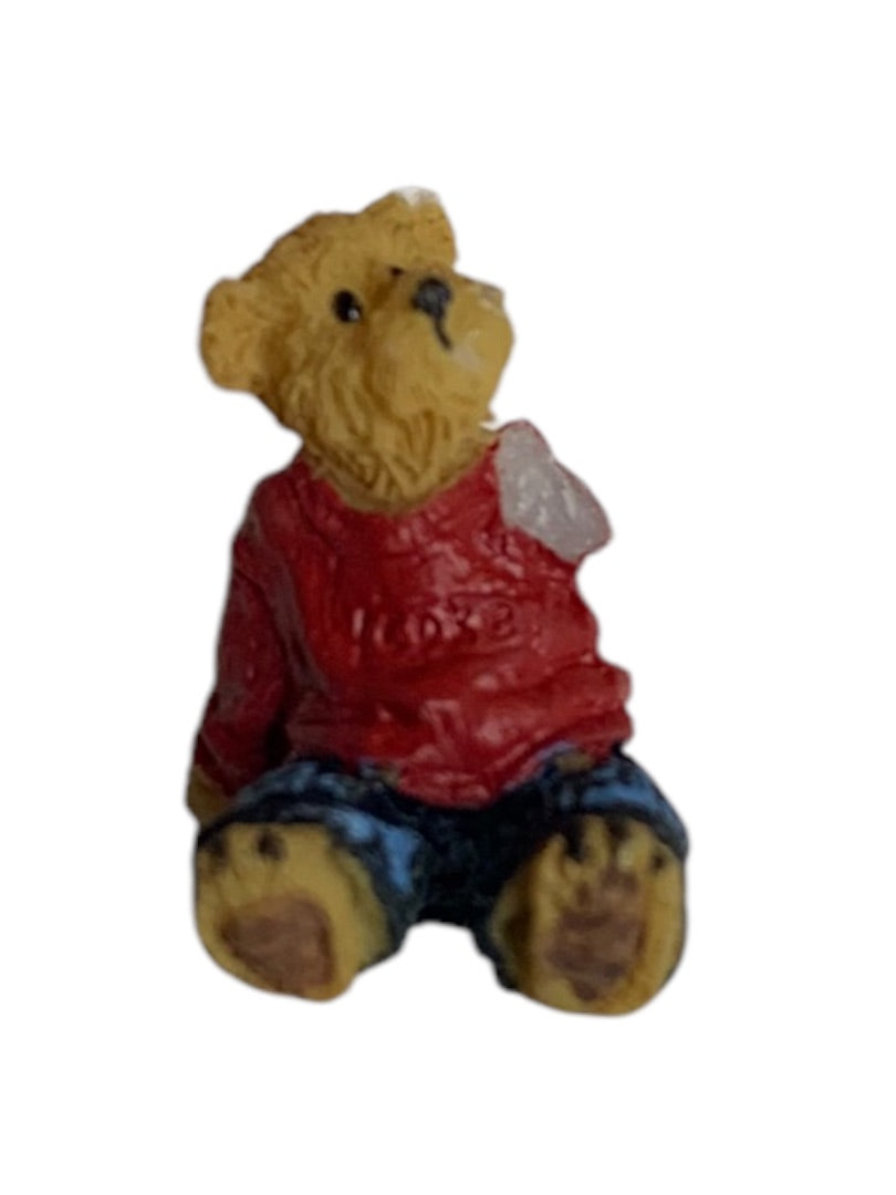 Boyds Coke Machine Miniature Trinket Box with Fizz Bear 2005
