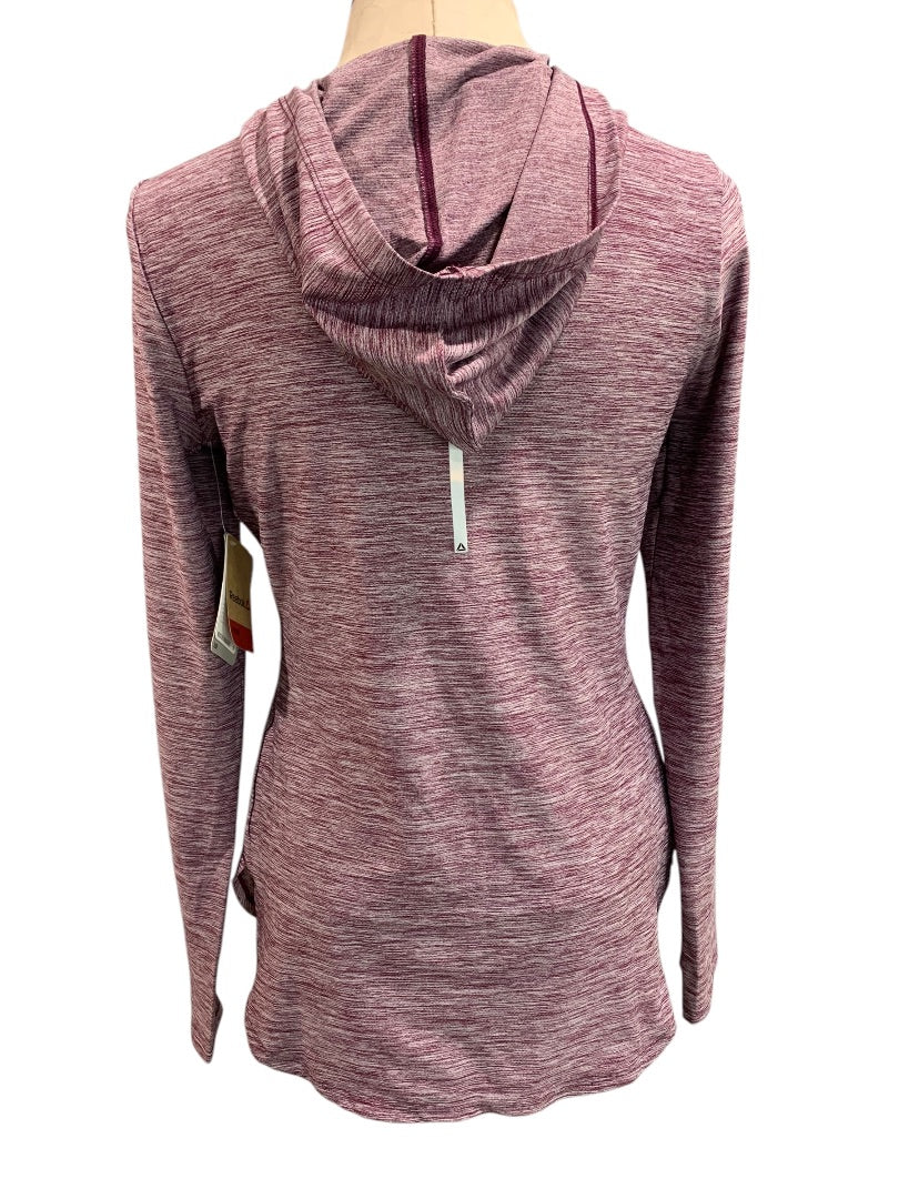 Large Reebok Womens Legend Hoodie Shirt Potent Purple Heather