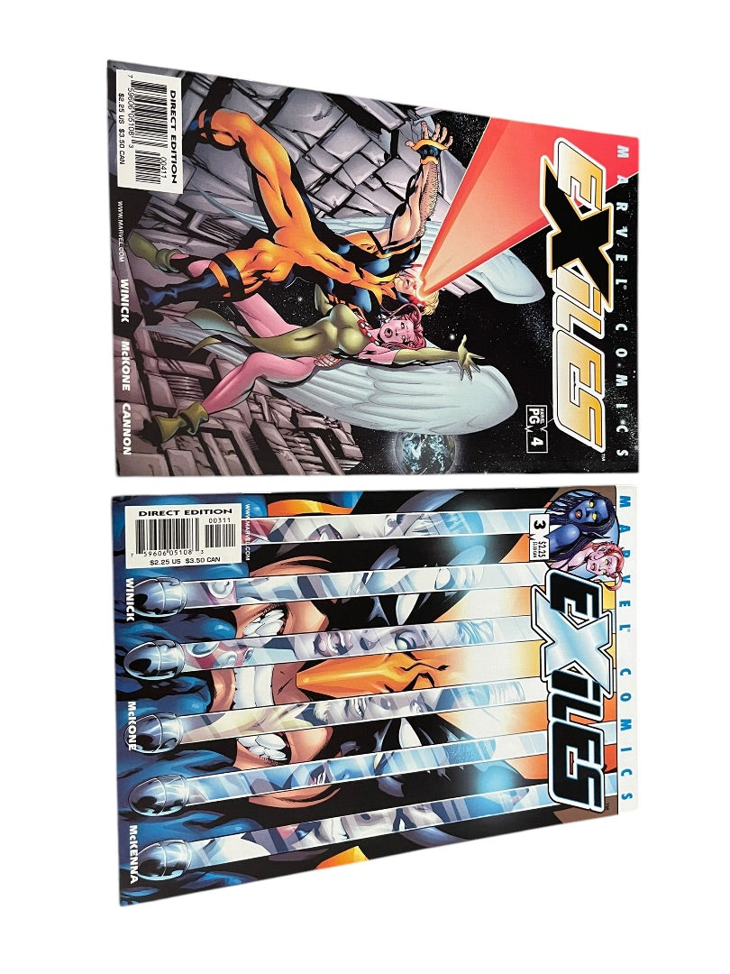 Marvel Exiles #1-10 Winick McKone McKenna