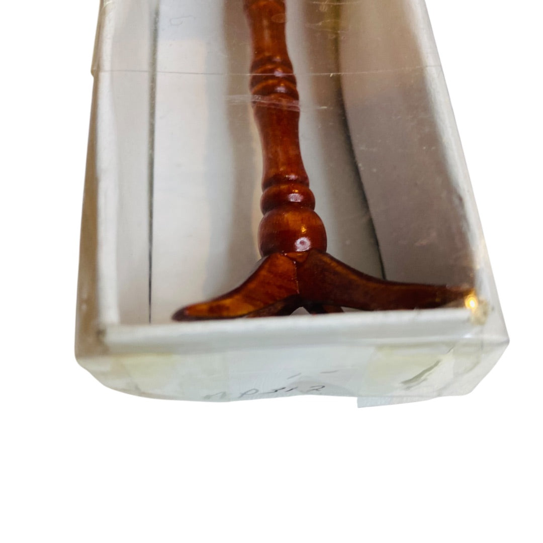 Miniature Dollhouse Wooden Music Stand 1:12 Scale New 4 Inch High