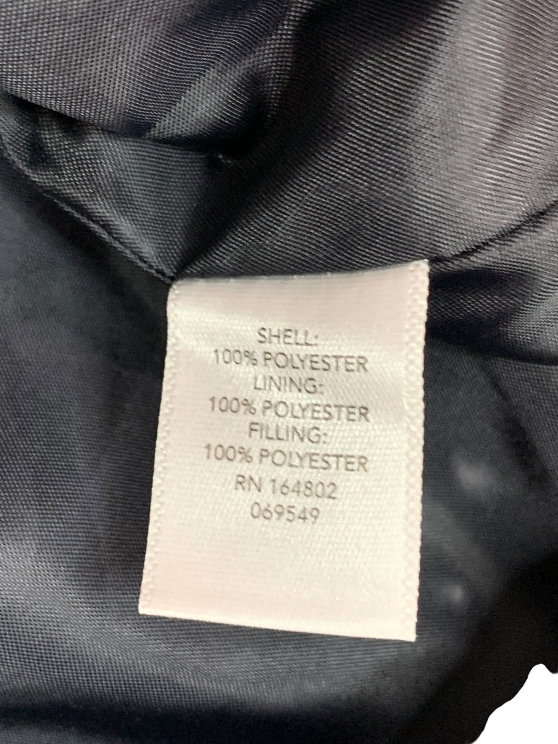 2X CJ Banks Womens Plaid Quilted Zip Up Vest Red Black