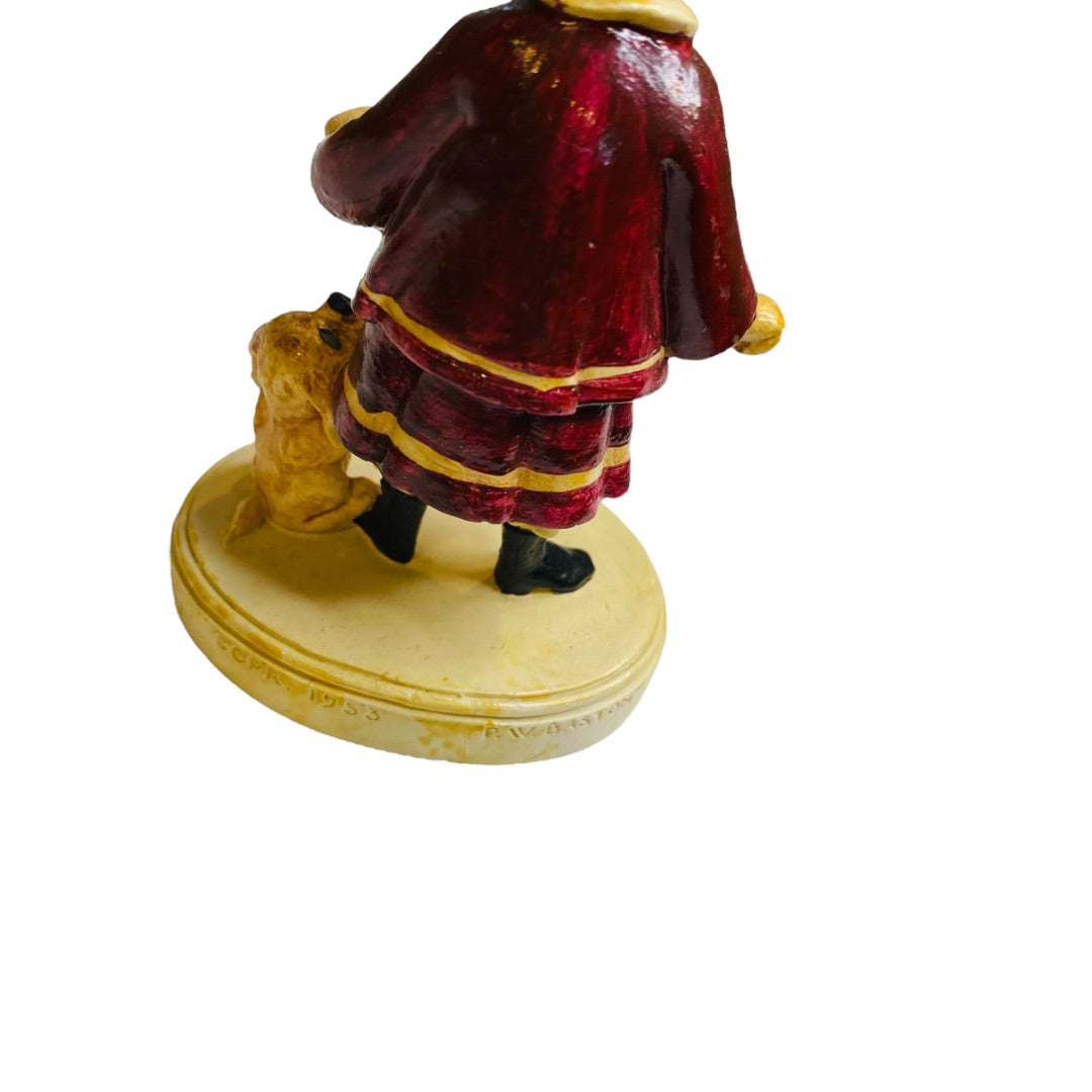 Sebastian Miniatures Figurine Speak for It Signed 4 Inch Boy Dog