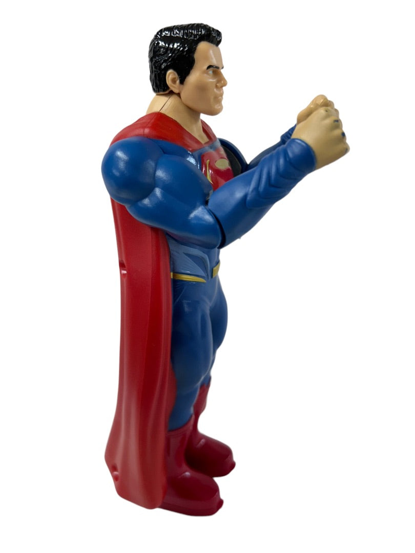 Superman S16 Action Figure Rock Em Sock Em Game Head Arms Move DC Comics