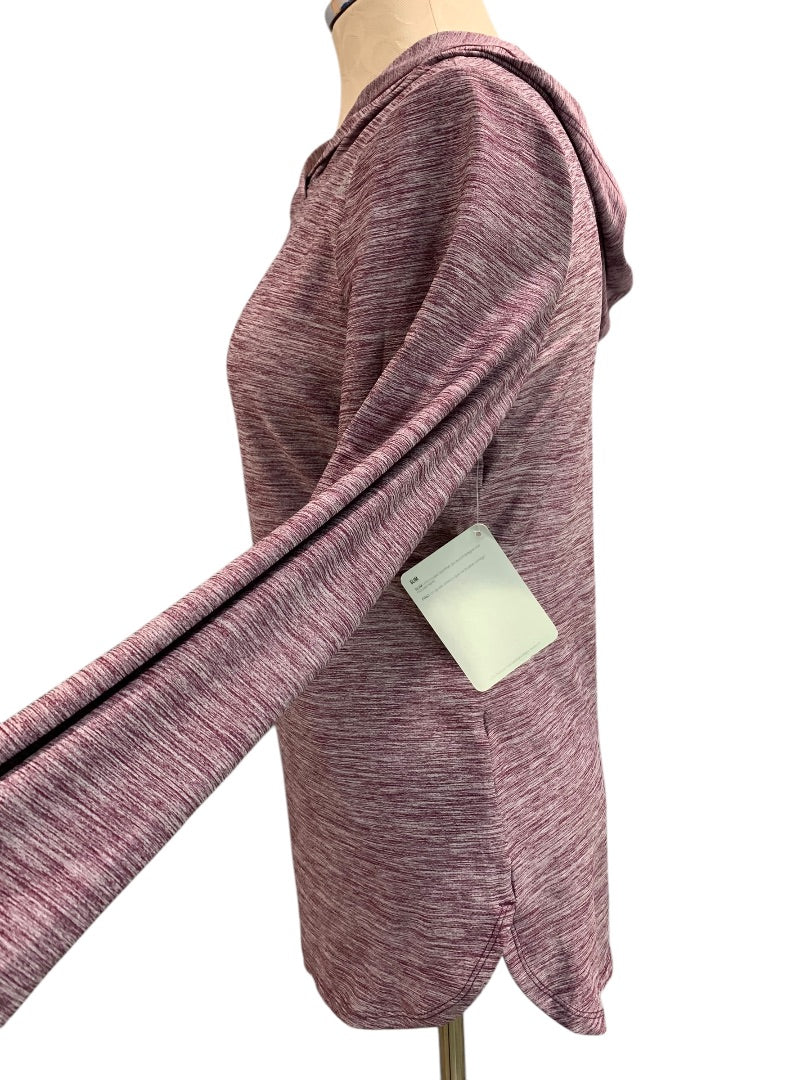 Large Reebok Womens Legend Hoodie Shirt Potent Purple Heather