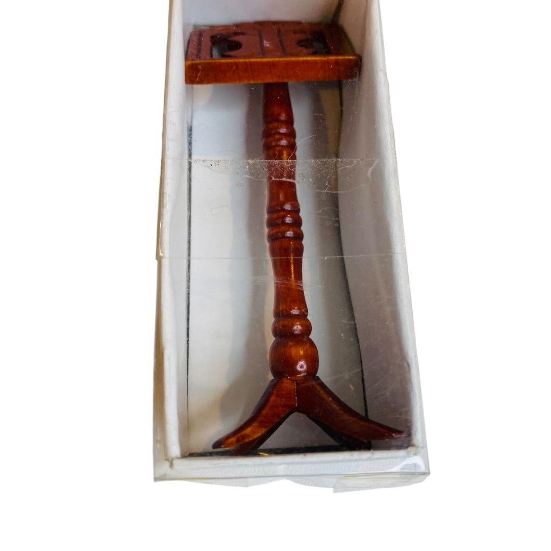 Miniature Dollhouse Wooden Music Stand 1:12 Scale New 4 Inch High