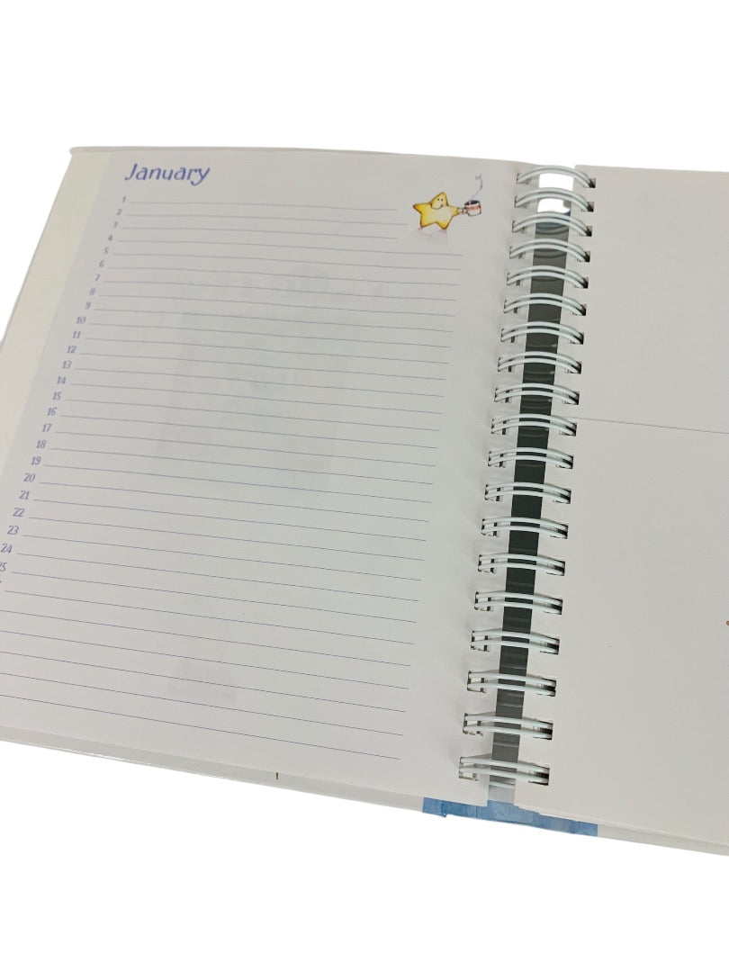 2002 Hallmark Greeting Card Organizer Binder A Little Slice of Happy